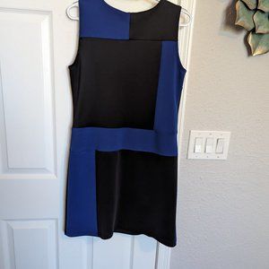 GO GO BOOTS READY!! Mod Colorblock Drop Waist Mini!! | 12 | Enfocus Studio | EUC